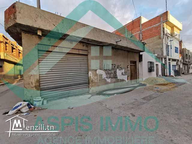 garage 105 m² a cité assemer kelibia