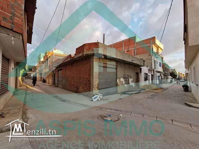 garage 105 m² a cité assemer kelibia