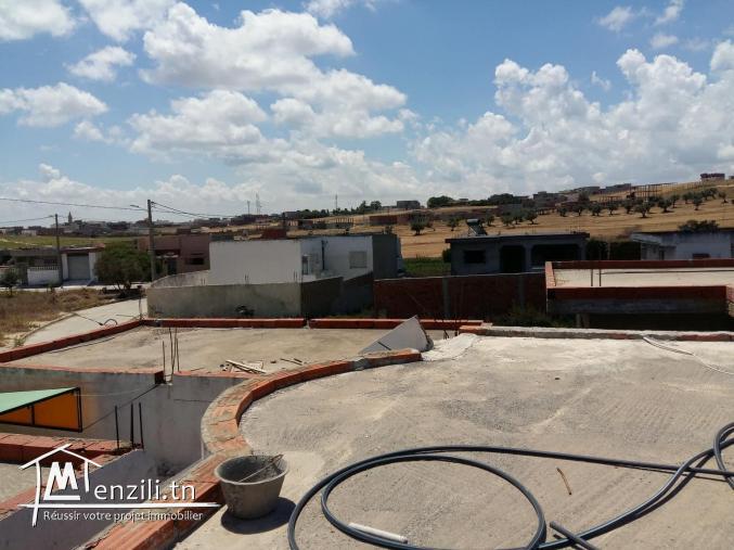 Réf 2089 : Maison + studio ,cité Yassamine cité nakhla , Bizerte