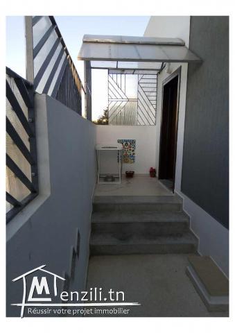 A LOUER APP. NEUF TOTALEMENT MEUBLE S+2 CALME ET BON EMPLACEMENT