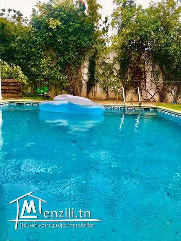 VILLA AVEC PICISINE ET JARDIN