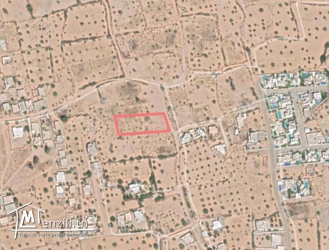 2300m2 Houmt Souk + permis de bâtir