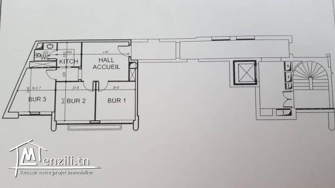 colocation bureau médical