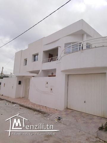 deux etages de villa