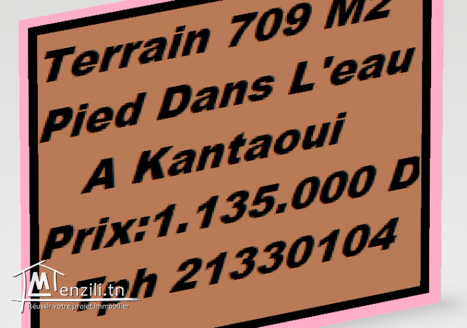 Terrain Pied Dans L'eau A Kantaoui