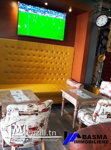 Vente fond de commerce salon de thé à Sahloul