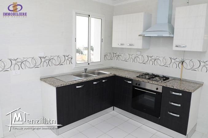 un appartement S+3 de Haut standing lumineux avec une vue panoramique Mer