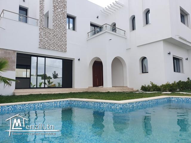 Des villas modernes à Hammamet zone craxi
