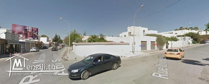 Location de deux dépôts juxtaposés