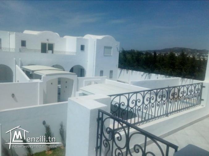 une charmante villa avec piscine  à ribat hammamet 850md