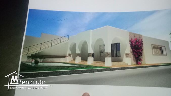 villa à menchar compagne de hammamet sud 300md