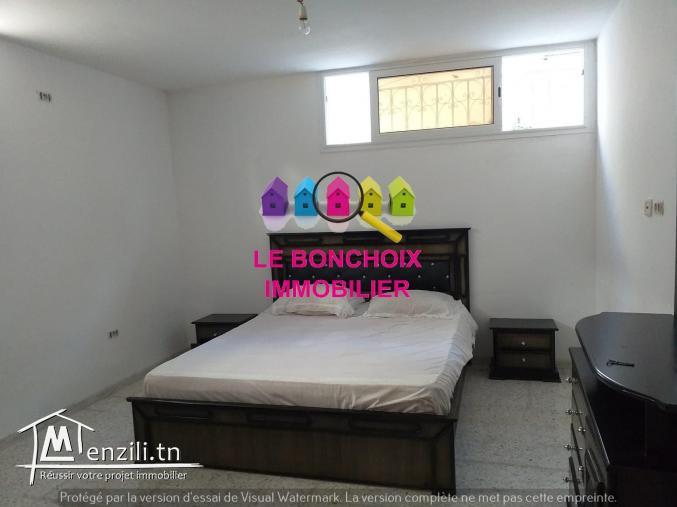 Rez De Jardin S+1 Meublé A Louer A Sahloul 4 - Sousse