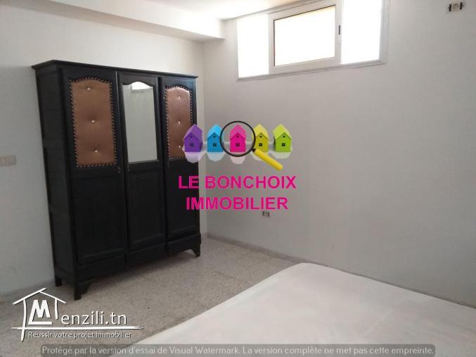 Rez De Jardin S+1 Meublé A Louer A Sahloul 4 - Sousse