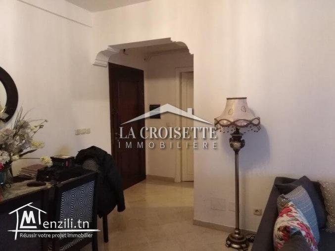 appartement meublé s+2 à  L Wahat ZAL0301
