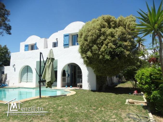 Une villa bien située à JINEN HAMMAMET