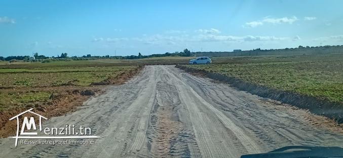 un terrain à hammamet avec un prix waw