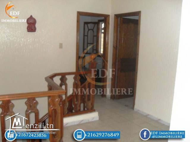 Réf 5009 : Un Bel Duplexe de 3 pièces à cité al andaloss Bizerte