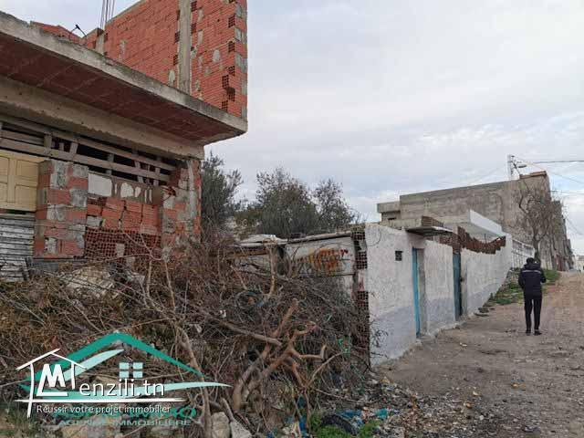 maison inachevée 103 m² à cité el ksiba Kelibia