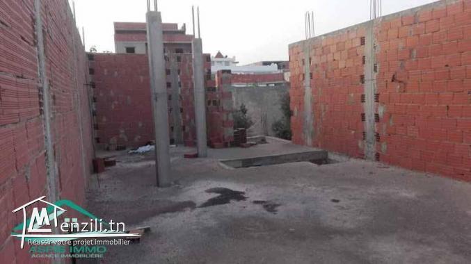 maison inachevée 103 m² à cité el ksiba Kelibia