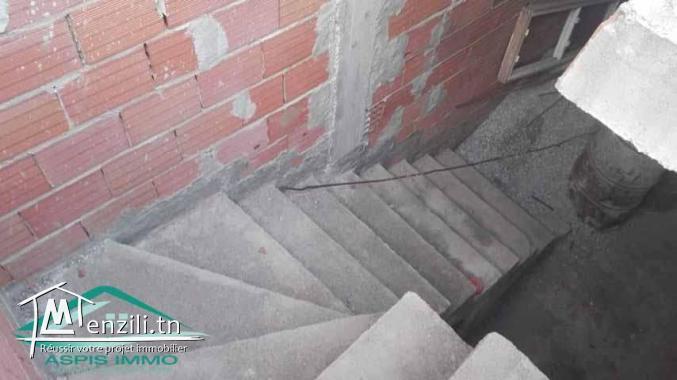 maison inachevée 103 m² à cité el ksiba Kelibia