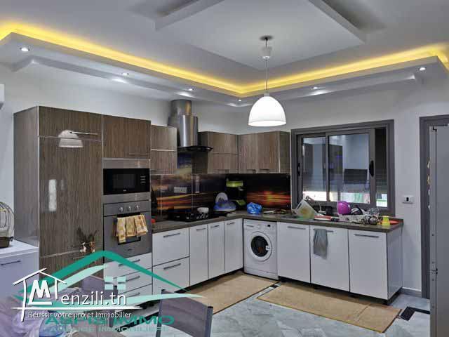 VT434:Maison haute standing pieds dans l’eau à plage Dar Allouche