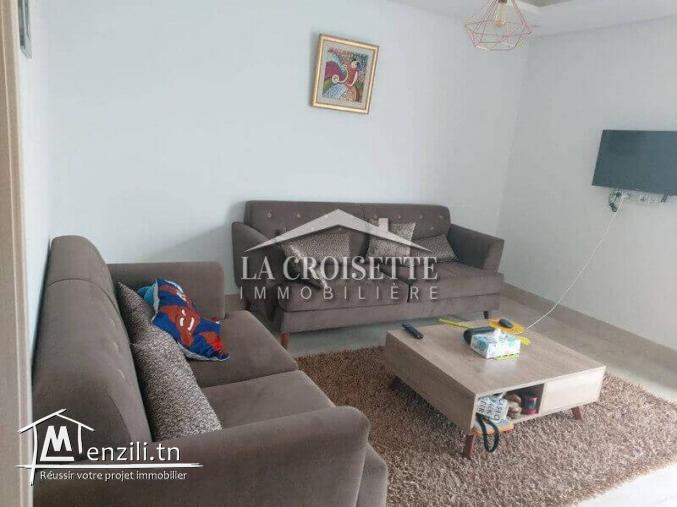à louer un appartement s+2 meublé  ZAL0324