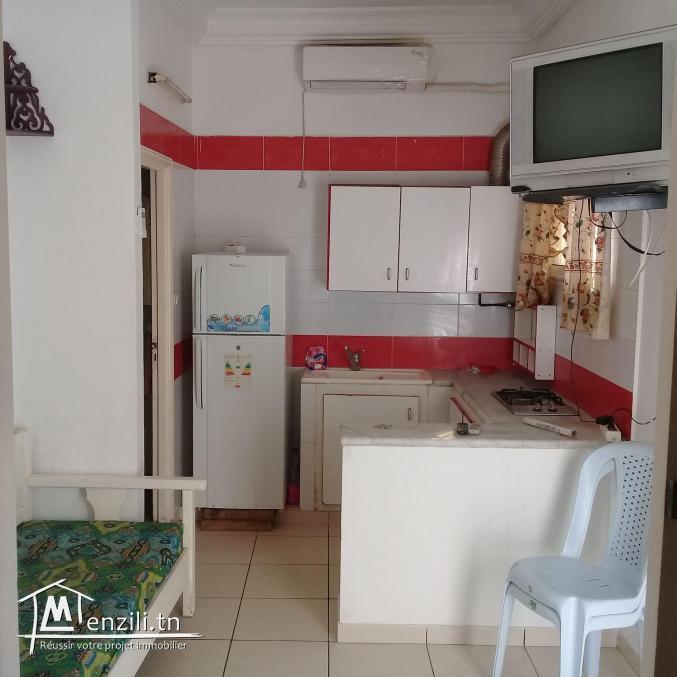 HAMMAMET STUDIO CENTRE VILLE EQUIPPE