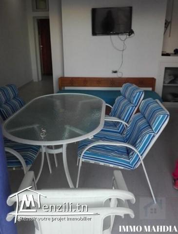 À Vendre un appartement en S+1 très proche de la plage