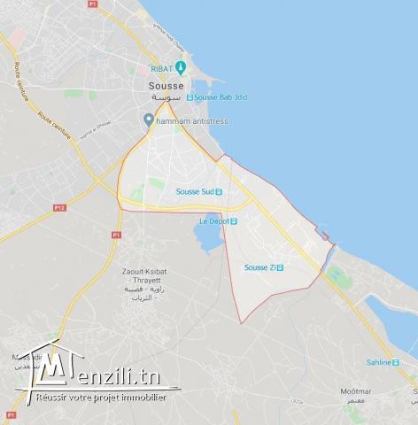 Appartement à Sousse  S+2