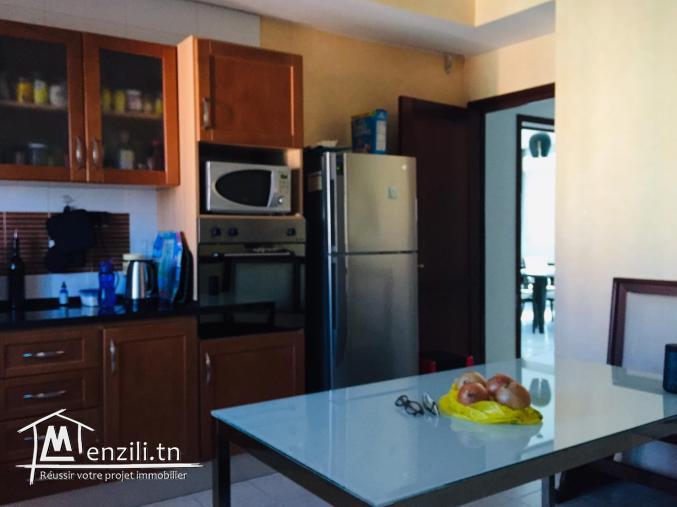 A louer un penthouse meublé avec terrasse panoramique au Lac 2