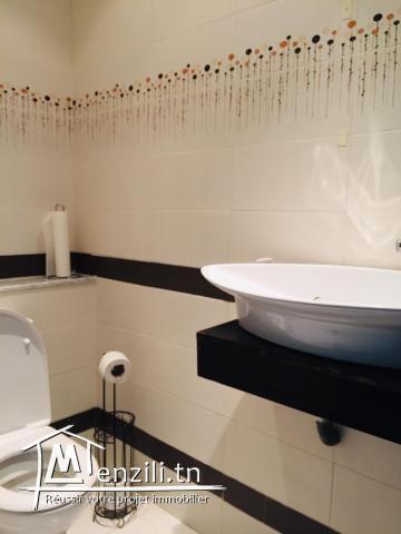 A louer un penthouse meublé avec terrasse panoramique au Lac 2