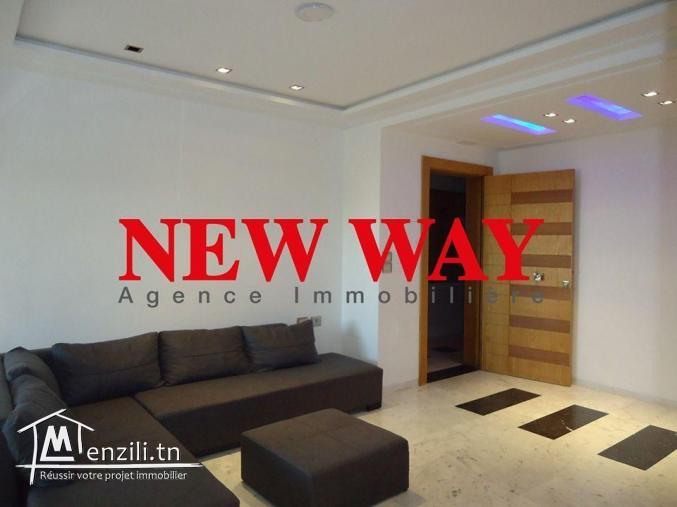 Appartement (s+2) à chatt mariem prés de la mer avec place de parking