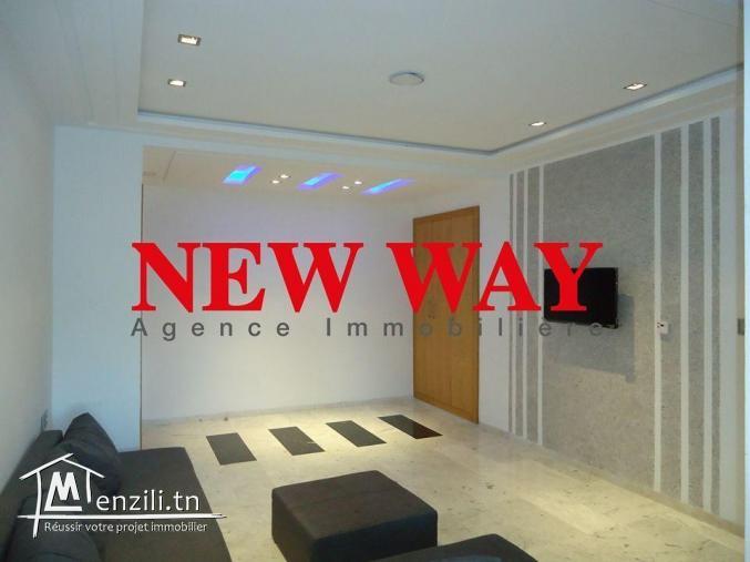 Appartement (s+2) à chatt mariem prés de la mer avec place de parking