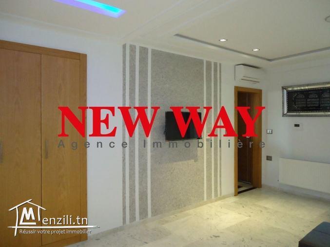 Appartement (s+2) à chatt mariem prés de la mer avec place de parking