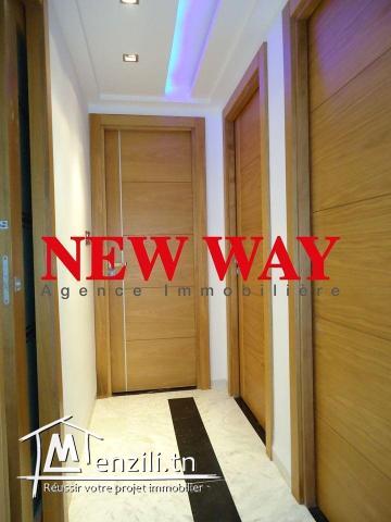 Appartement (s+2) à chatt mariem prés de la mer avec place de parking