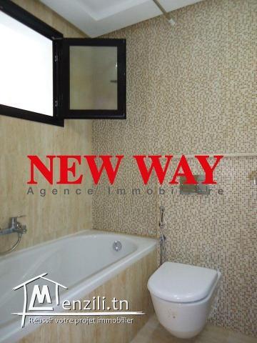 Appartement (s+2) à chatt mariem prés de la mer avec place de parking