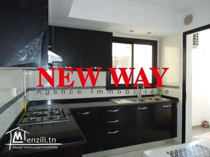 Appartement (s+2) à chatt mariem prés de la mer avec place de parking