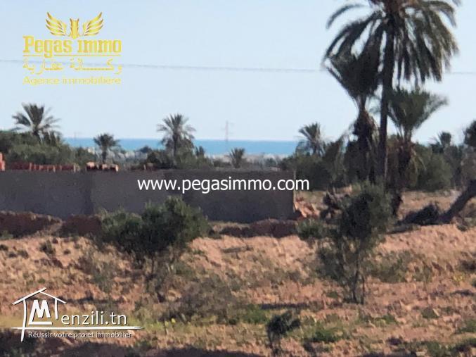 Vente A vendre un terrain à Aghir vue de mer