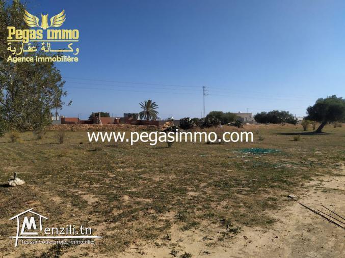 A vendre un terrain prés de Bourgo Mall Géant Djerba