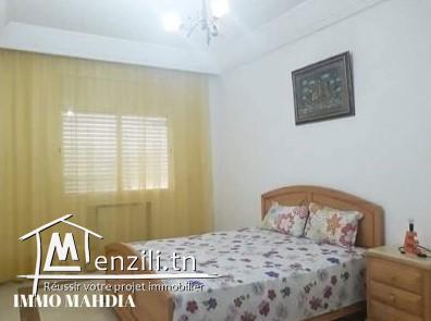 un appartement Haut standing meublé en "S+2" situé à Zone Touristique de Mahdia .