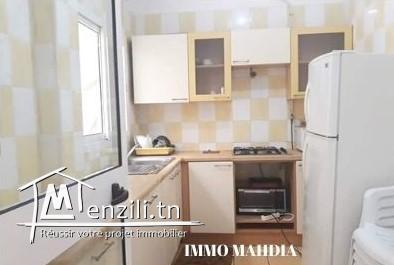 un appartement Haut standing meublé en "S+2" situé à Zone Touristique de Mahdia .