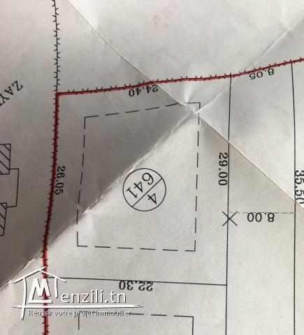 Terrain route Lafrane km 5 Sfax