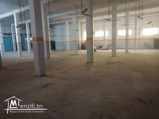 Réf 7053 :VASTE Local tout usage , 14 janvier Bizerte