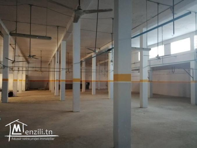 Réf 7053 :VASTE Local tout usage , 14 janvier Bizerte