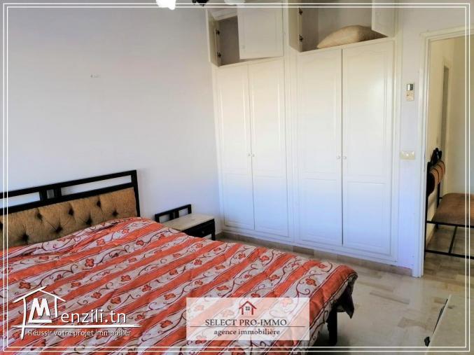 A louer S+2 meublé à Hammamet Nord - OG217