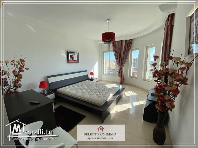 A louer S+2 meublé à Mrezga - JB209