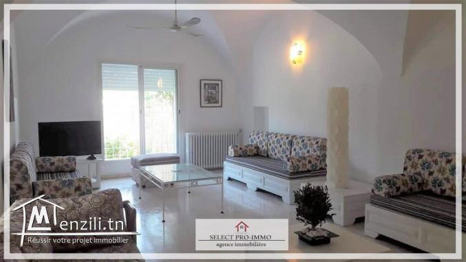 A louer villa S+4 à Sidi Mahrsi Nabeul - AA149