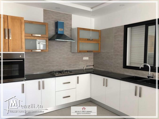 A louer étage de villa S+2 à AFH Mrezga- KK140