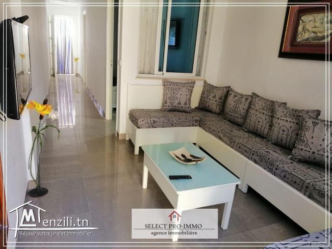 A louer S+2 meublé à Nabeul- OG223