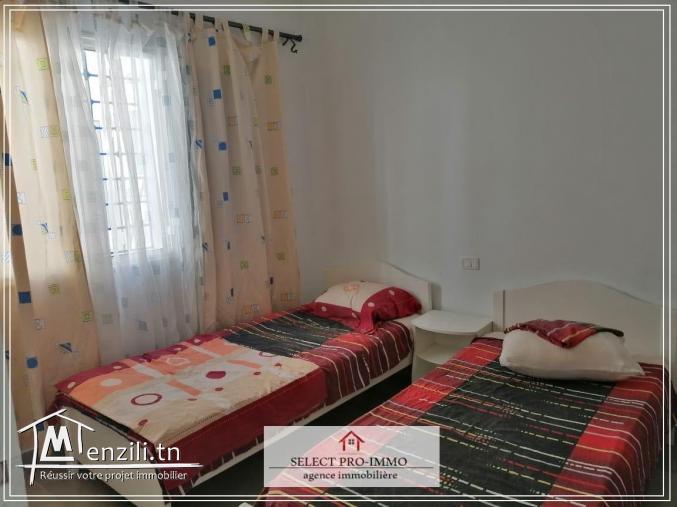 A louer S+2 meublé à Nabeul- OG223